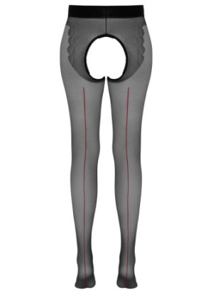 Crotchless Tights, with decorative seam